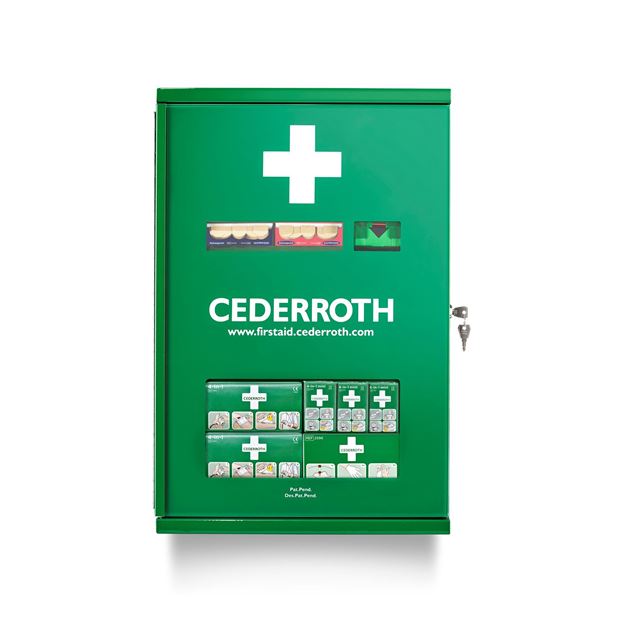 Σταθμός Πρώτων Βοηθειών Cederroth First Aid Cabinet Double Door