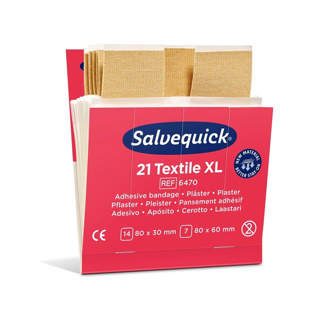 Salvequick Extra Large Textile Plaster 6470