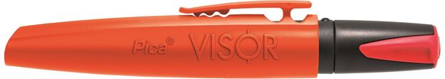 PICA VISOR Permanent Industrial Marker Red