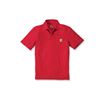 CONTRACTOR'S WORK POCKET POLO RED - CARHARTT