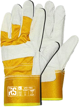 RS VIC TEC δερματοπάνινα γάντια εργασίας