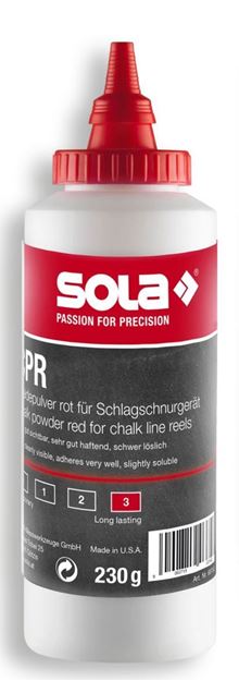 Σκόνη- κιμωλία για νήμα χάραξης SOLA CPR 230gr