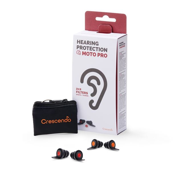 Ωτοασπίδες με τεχνολογία φίλτρων Crescendo Moto Pro Eco Box